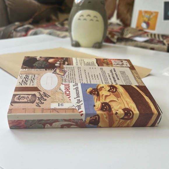 🏷️ aesthetic retro vintage A6 grid notebook - Picture 3 of 13